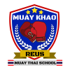 logo muay thai school muay khao
